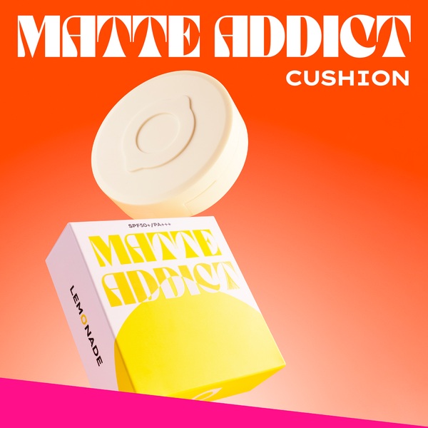Lemonade Matte Addict cushion